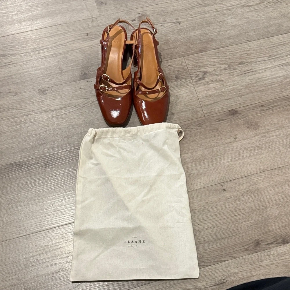 Sezane Paula Babies in Camel - Picture 12 of 12